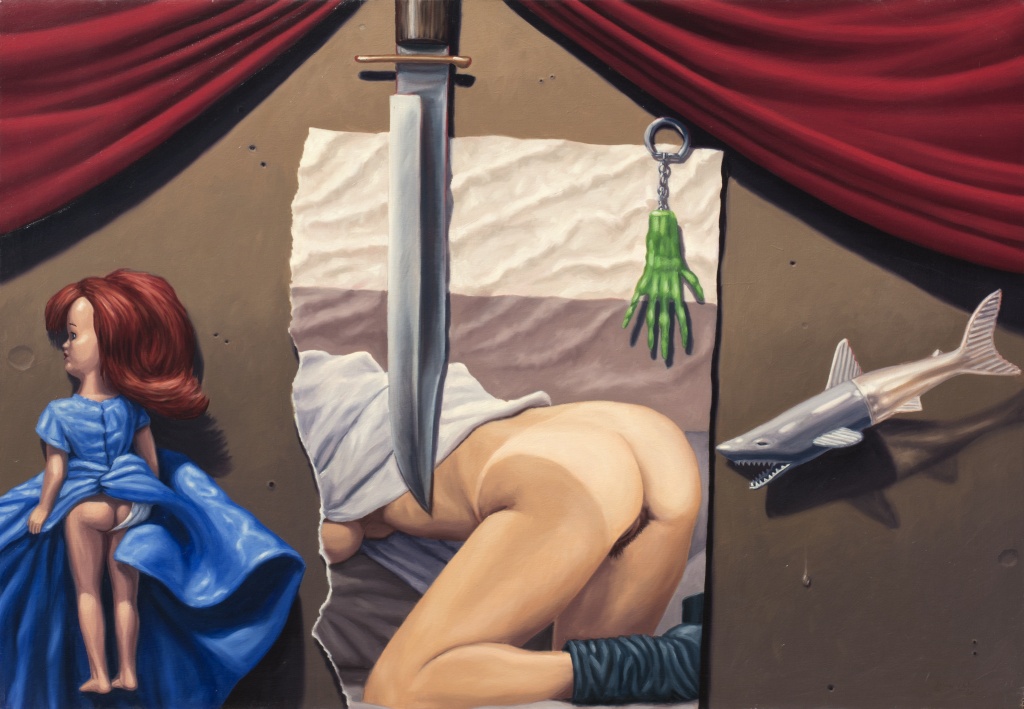 Still-life with shark